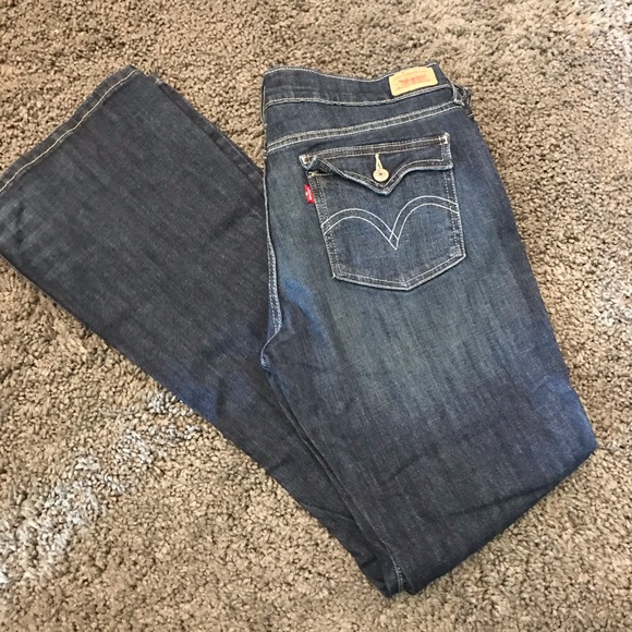 Levi's | Jeans | Levis 524 Button Flap Bootcut Jeans 3 | Poshmark